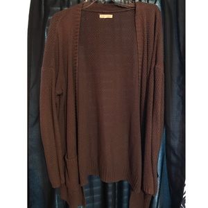 Grey La Hearts cardigan